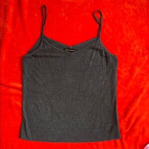 Banana Republic Gray Fitted Top